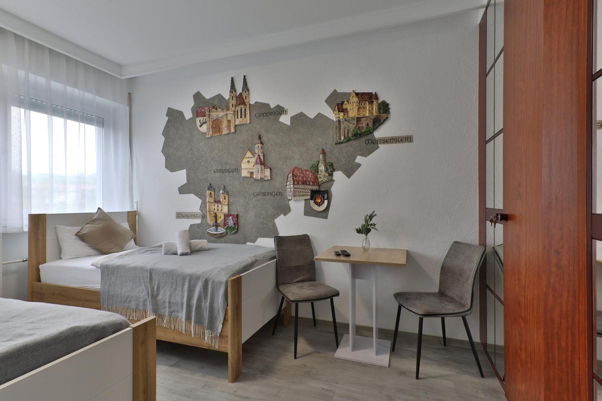 Moderne Ferienwohnungen - Service Wie Im Hotel Göppingen Esterno foto